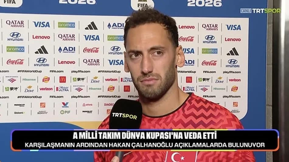 Hakan Çalhanoğlu’ndan Dünya Kupası Vedası Açıklaması
