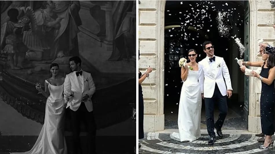 Burak Yörük ve Tuana Yılmaz’ın Roma düğünü gündem oldu
