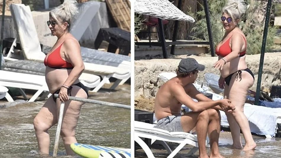 Devrim Yakut Bodrum Ortakent’te Tatilde Görüntülendi