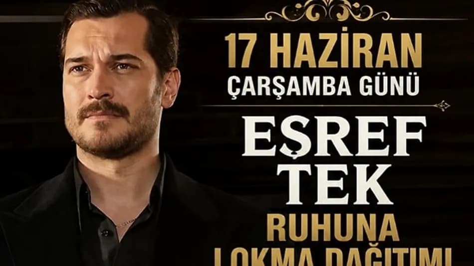 Eşref Tek İçin Adana’da Lokma Dağıtılacağı Duyuruldu