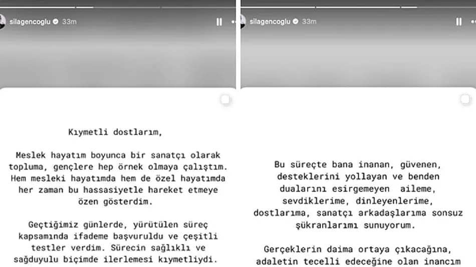 Sıla Gençoğlu’ndan Test Sonucu Sonrası İlk Açıklama
