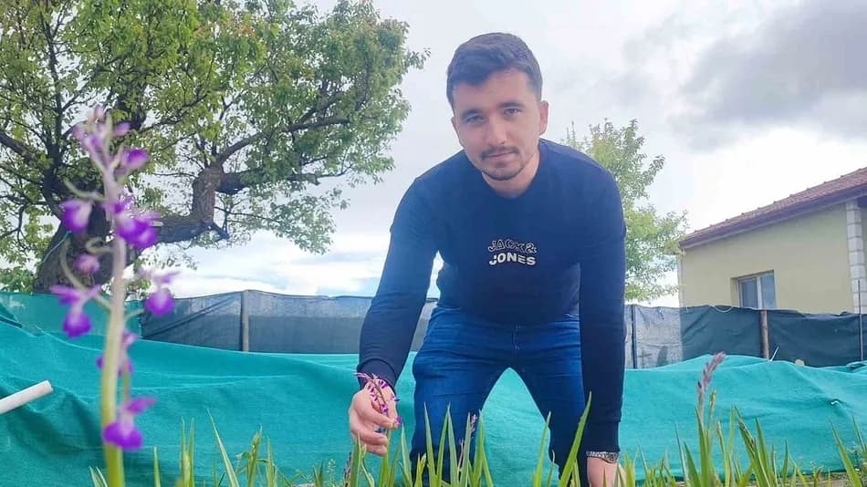 Yozgat’ta genç girişimci salep üretimini büyütmeyi hedefliyor