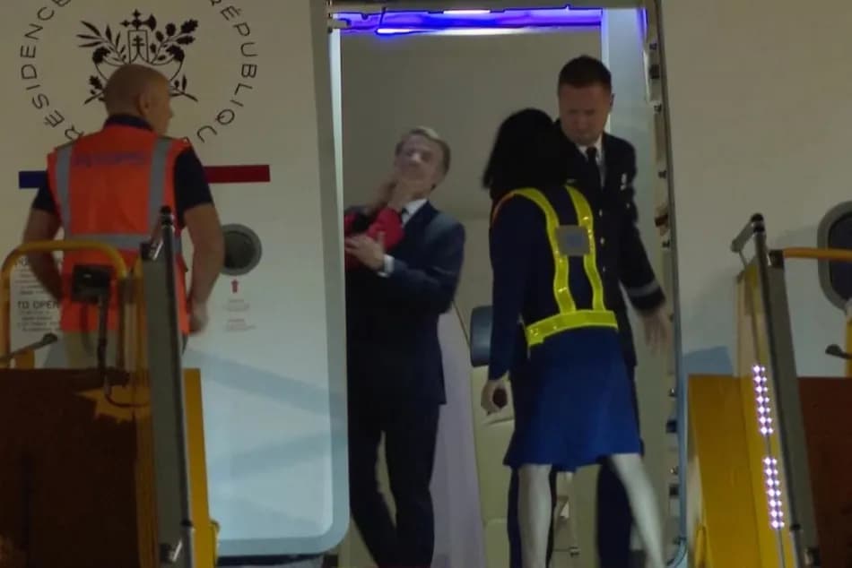 Macron çiftine ilişkin eski görüntülerle ilgili yeni bir iddia ortaya atıldı