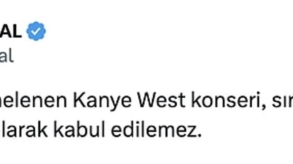 Oktay Saral’ın Kanye West konseri eleştirisi gündem oldu