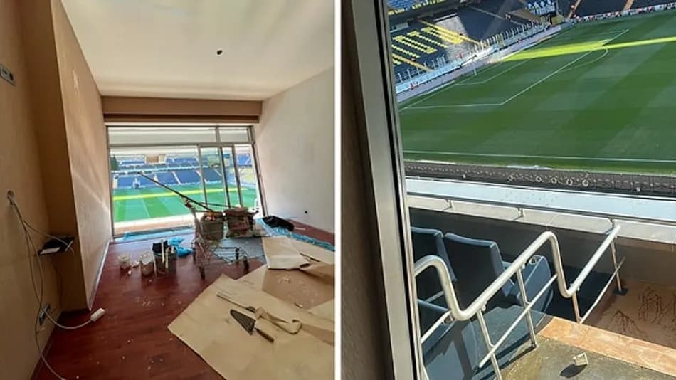 Acun Ilıcalı’nın Fenerbahçe locası tahrip edildi