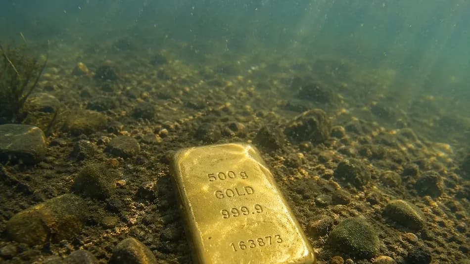 Almanya’da gölde bulunan 500 gramlık altın külçesi 16 yaşındaki gence verildi