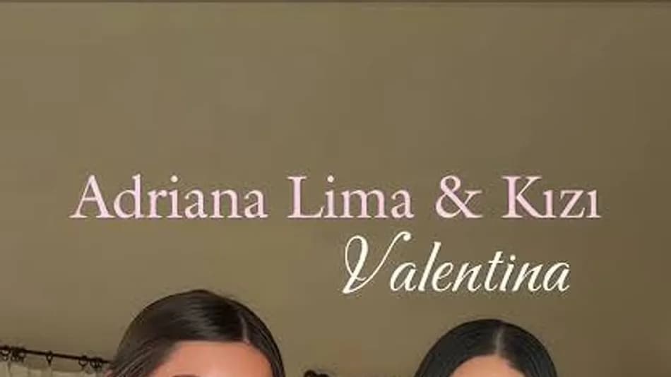 Adriana Lima'nın kızı Valentina annesini kendi tarzına dönüştürdü
