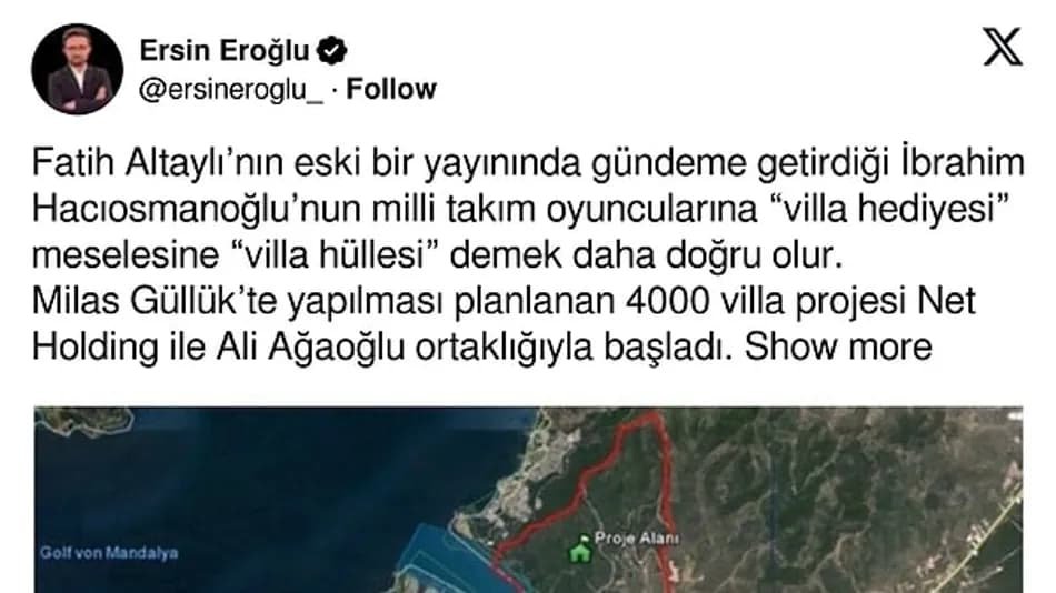 İbrahim Hacıosmanoğlu’nun Bodrum Villa Sözü Yeniden Gündemde