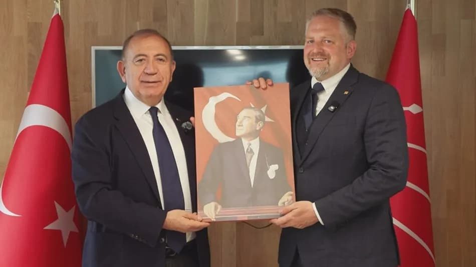Liberland'ın kurucusu Vít Jedlicka, Gürsel Tekin ile görüştü