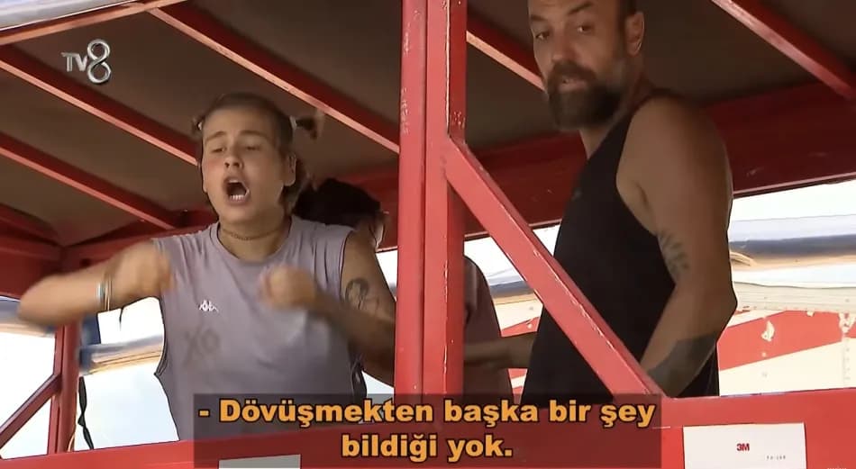 Survivor fragmanında Seren Ay ile Lina arasında gerginlik yaşandı