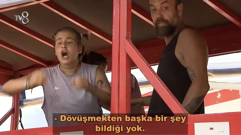 Survivor fragmanında Seren Ay ile Lina arasında gerginlik yaşandı