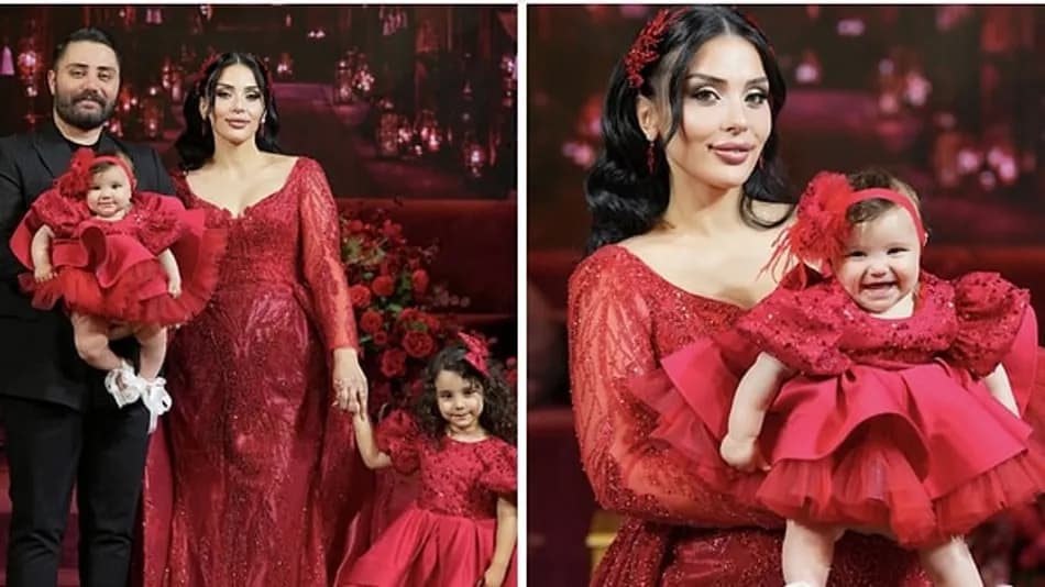 Hazal Babalık’ın Kızı Aden İçin 6 Ay Kınası Gündem Oldu