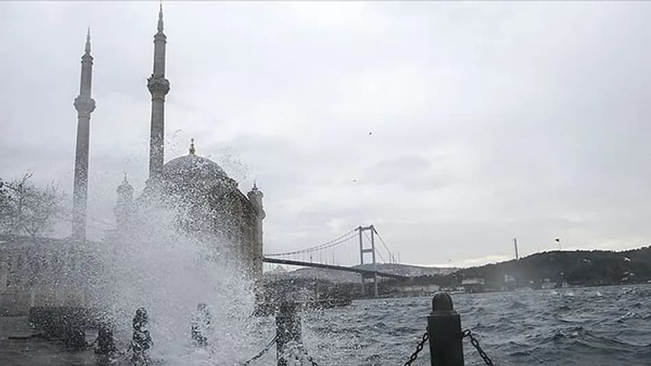 AKOM İstanbul hava durumu raporu: Poyraz hafta boyu etkili olacak