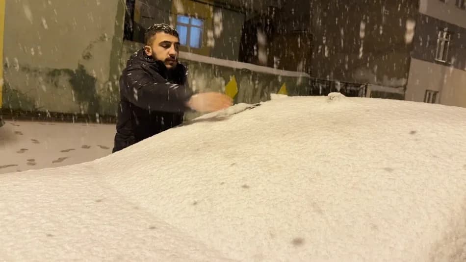 Nisan sonunda dört ilde kar yağışı etkili oldu