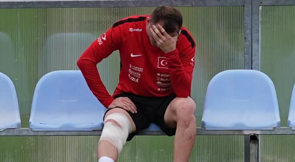 Milli takım kampında Kerem Aktürkoğlu sakatlandı, Kenan Yıldız'ın durumu belirsiz