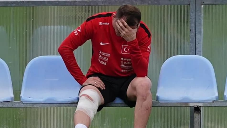 Milli takım kampında Kerem Aktürkoğlu sakatlandı, Kenan Yıldız'ın durumu belirsiz