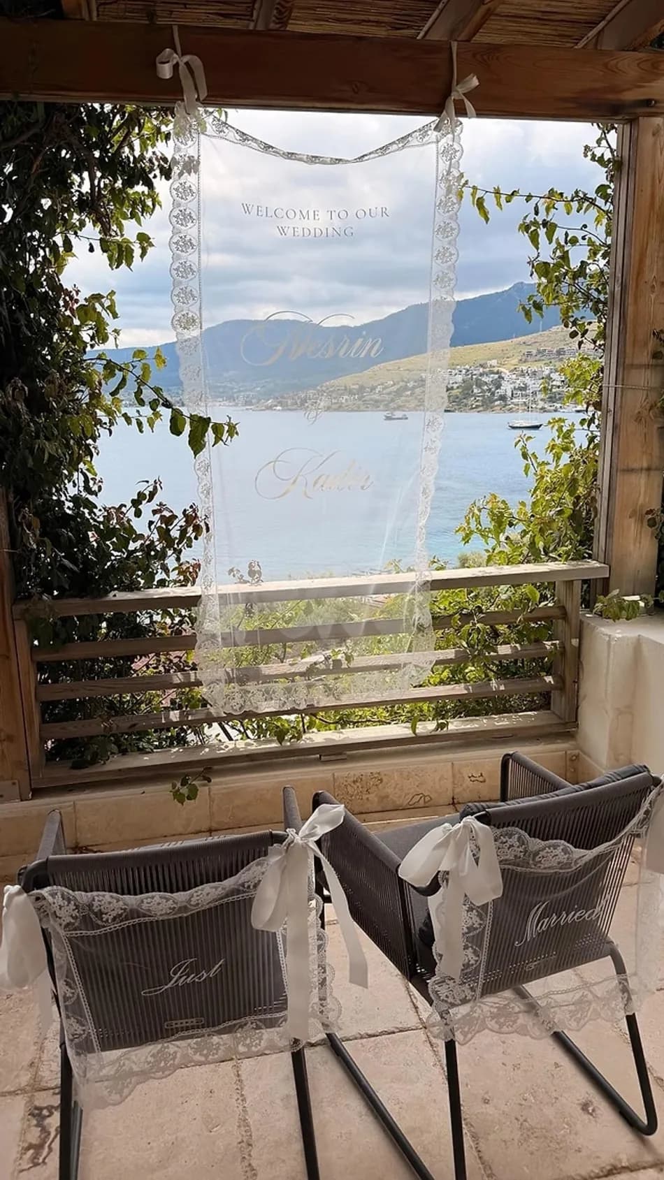 Nesrin Cavadzade, Kadir Taner Uçar ile Bodrum'da Evlendi