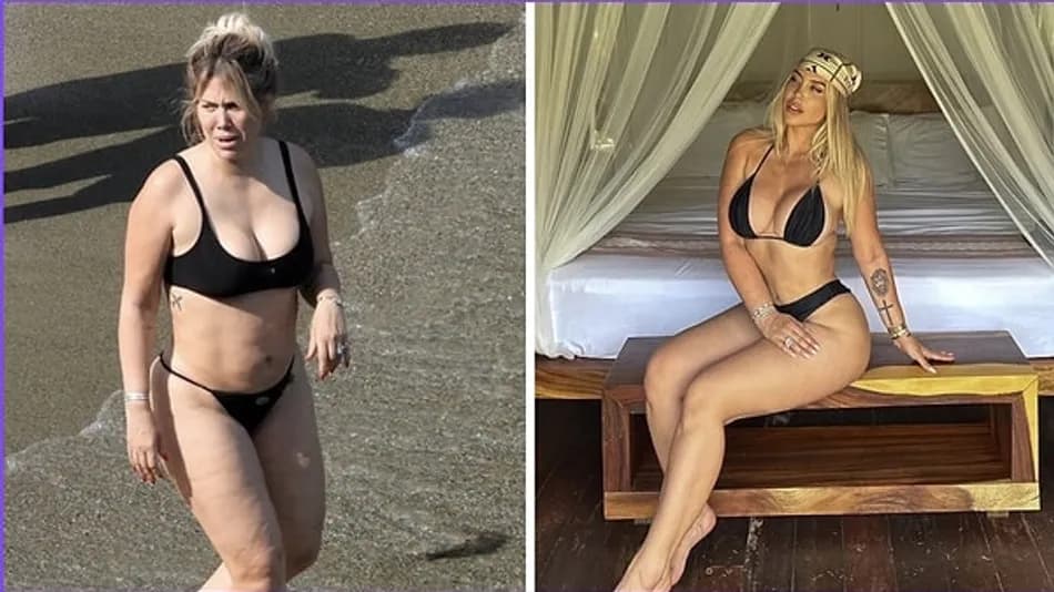 Wanda Nara'nın Filtresiz Tatil Fotoğrafları Gündem Oldu