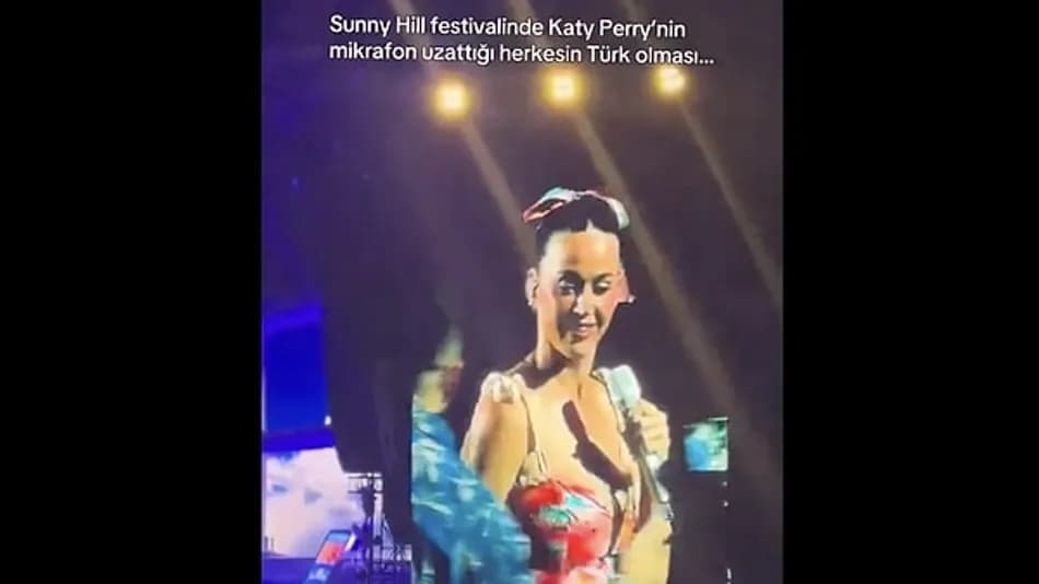 Sunny Hill Festivali'nde Katy Perry'ye Türk sürprizi