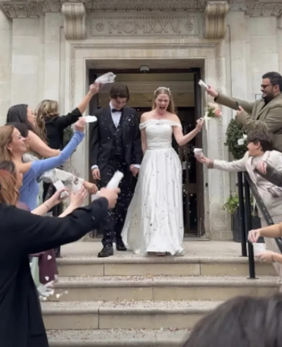 Serel Yereli, Londra’da evlendi