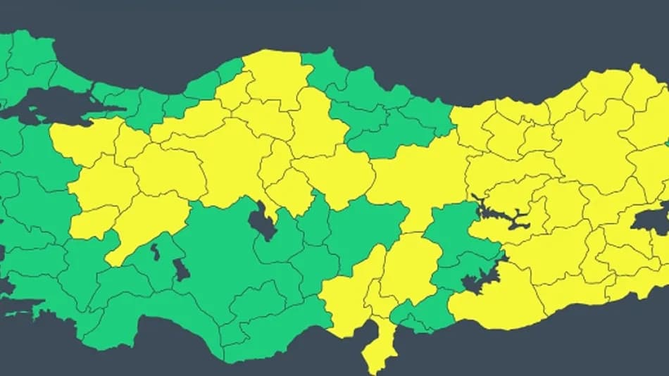 Meteoroloji 44 il için kar, sağanak ve zirai don uyarısı yaptı