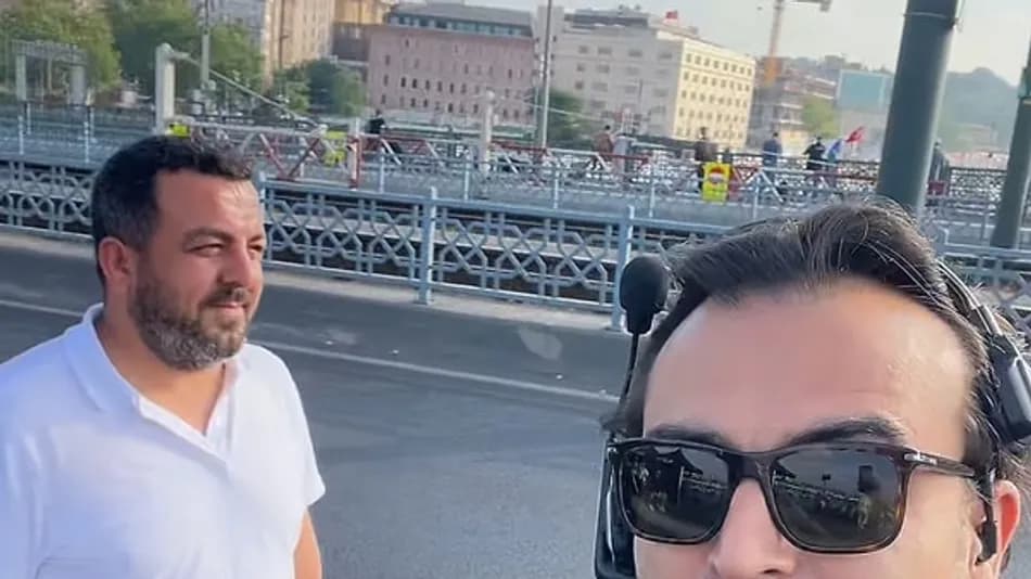 Yener Yalçın Galata Köprüsü Çekiminin Perde Arkasını Anlattı