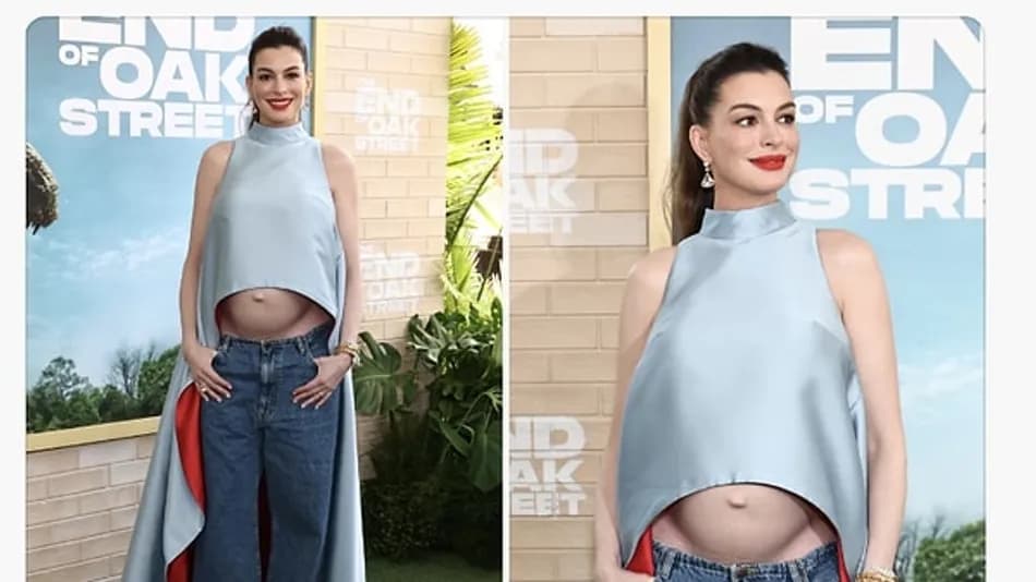 Anne Hathaway'den sahte hamilelik karnı iddiasına yanıt
