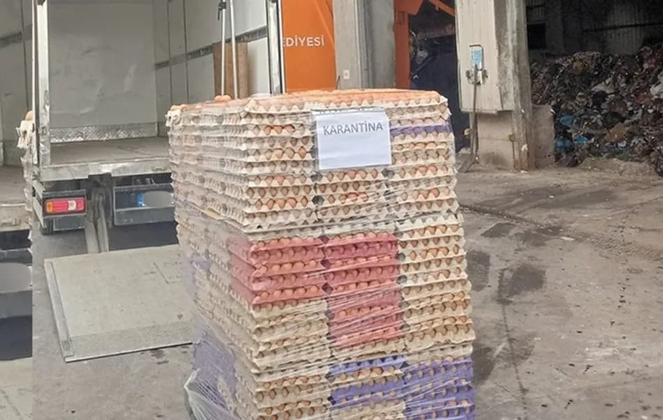 Sakarya'da Sahte Organik Etiketli 42 Bin Yumurta İmha Edildi