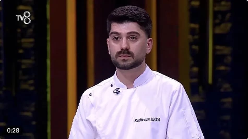 MasterChef Türkiye’de Kadircan Kaya’nın Tabağına Sert Eleştiri