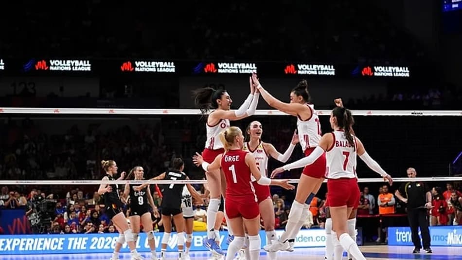 Filenin Sultanları VNL’de Belçika’yı 3-0 Mağlup Etti