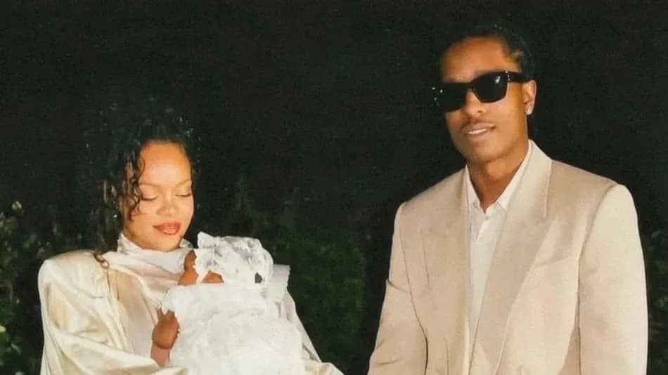 Rihanna ve A$AP Rocky'nin çocuklarına ait yeni görüntüler sosyal medyada gündem oldu