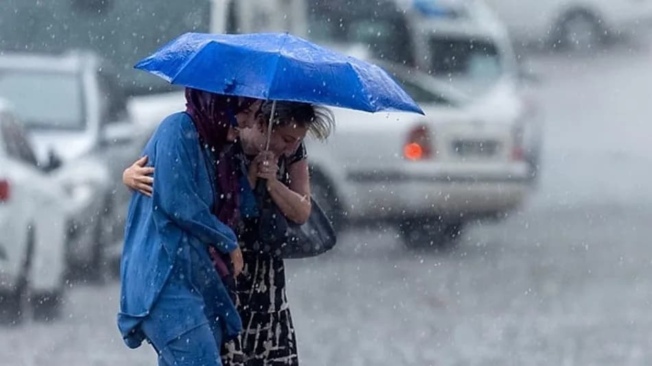 Meteoroloji’den 19 il için sarı kodlu sağanak ve sel uyarısı