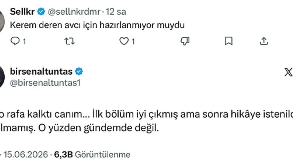 Kerem Deren’in Avcı Dizisinin Rafa Kaldırıldığı İddia Edildi