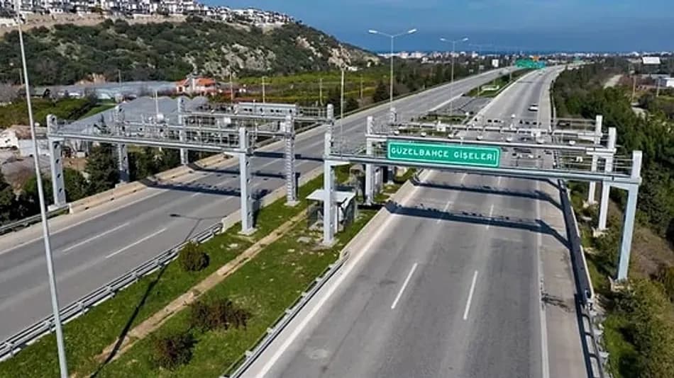 Otoyollarda gişeler kalkıyor: Akıncı’da SGS dönemi başladı