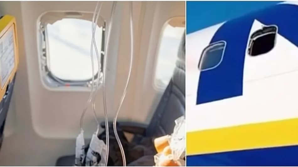 Malta Air Boeing 737 Uçağında Pencere Paniği