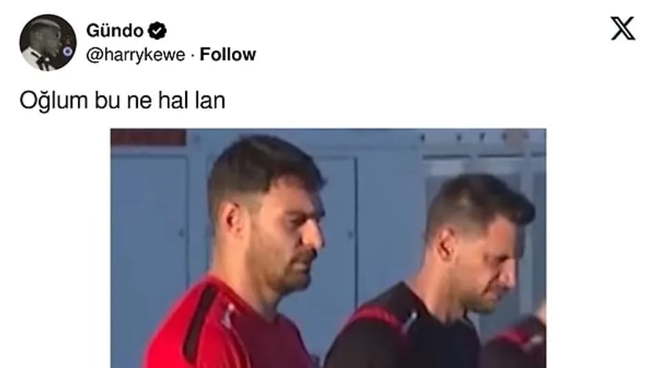 Kaan Ayhan'ın Milli Takım kampındaki fiziği gündem oldu