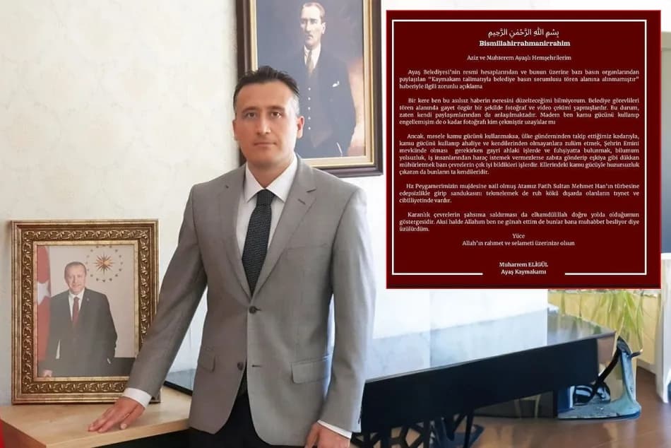 Ayaş Kaymakamı Muharrem Eligül görevden alındı