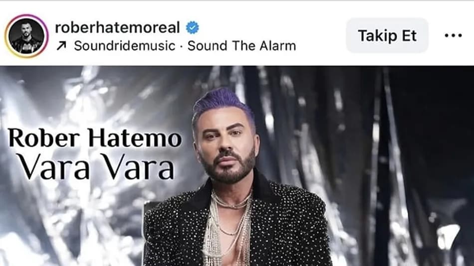 Rober Hatemo yeni imajıyla gündem oldu: Mor saçlı değişim