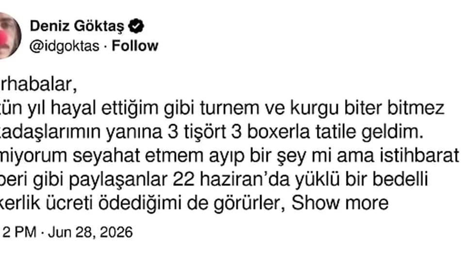 Deniz Göktaş hakkında soruşturma iddiası gündem oldu