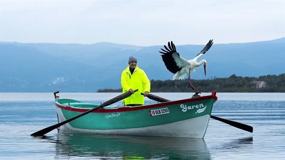 Yaren Leylek’in ilk yavrusu dünyaya geldi