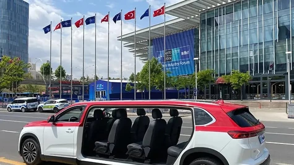 NATO Zirvesi için özel Togg T10X limuzinler hazırlandı
