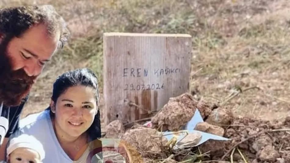 Eren Kaşıkçı son yolculuğuna uğurlandı: Eşinden veda