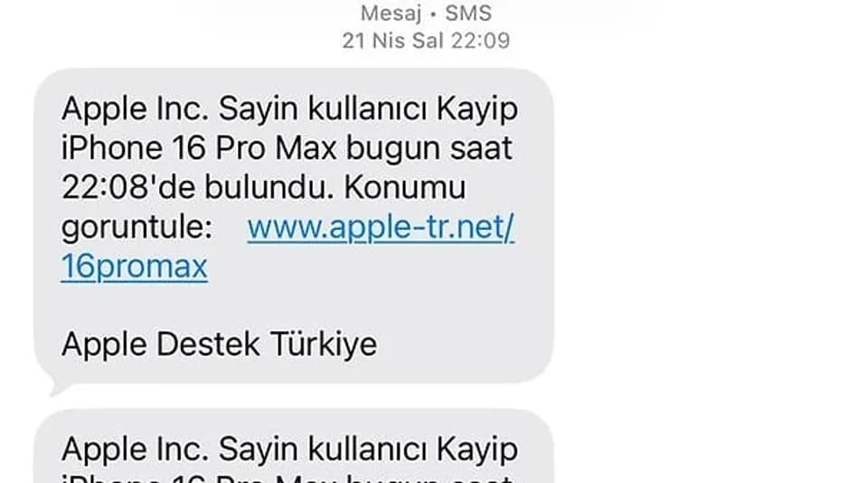 Çalınan iPhone’lar İçin Sahte iCloud Tuzağı Uyarısı