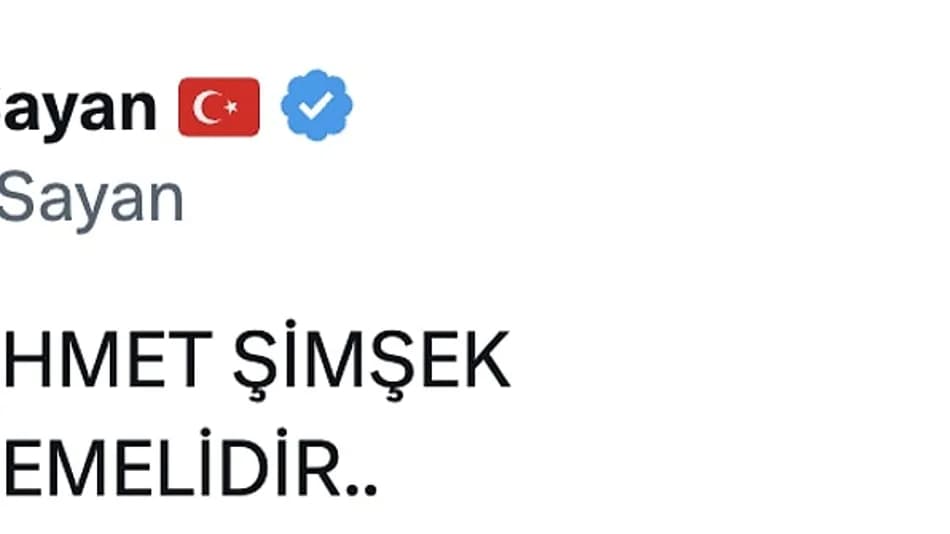 Savcı Sayan, Mehmet Şimşek'i istifaya çağırdı