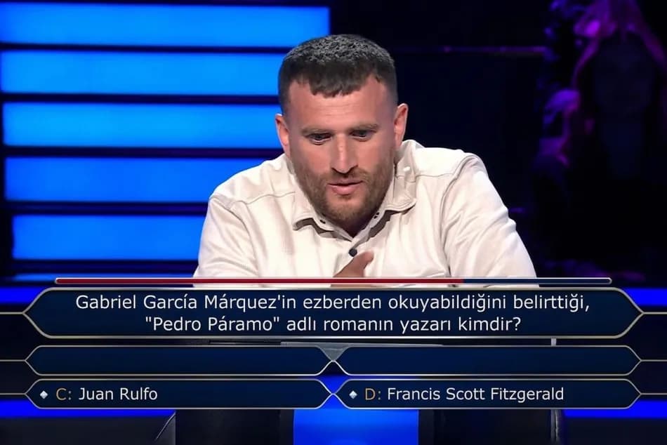 Kim Milyoner Olmak İster'de yarışmacı 50 bin liralık soruyu şansla bildi