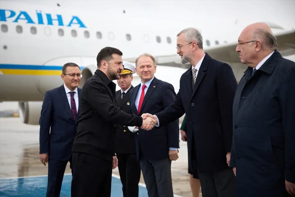 Zelenskiy, Erdoğan ile Görüşmek Üzere İstanbul'a Geldi