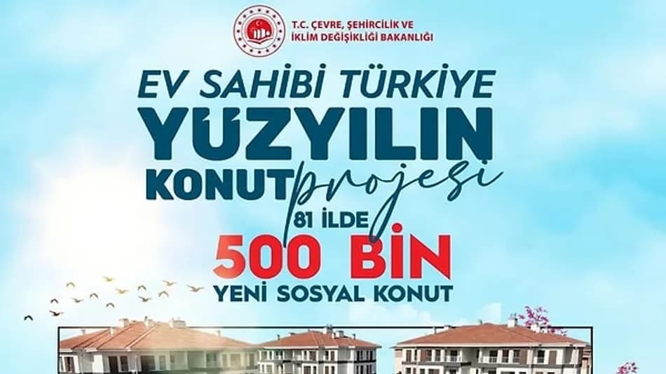 TOKİ 500 Bin Sosyal Konut Projesinde Daire Kuraları Başladı