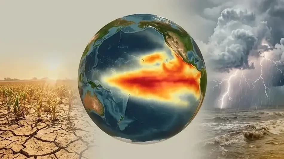 El Nino’nun güçlenme ihtimali küresel kuraklık ve sel riskine dair endişeleri artırdı