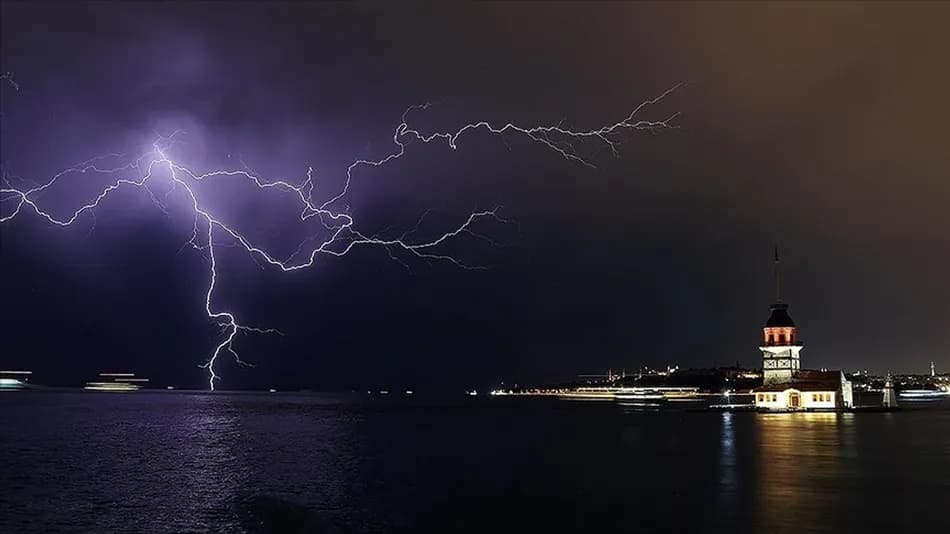 AKOM'dan İstanbul için sağanak uyarısı