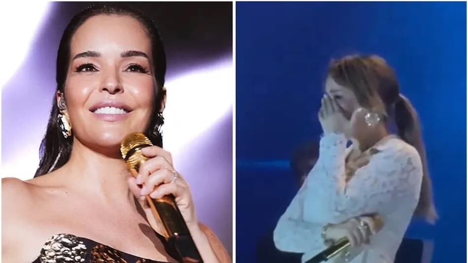 Bengü, Mersin konserinde sahnede gözyaşlarına hakim olamadı
